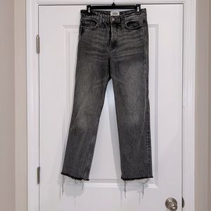 Zara wide leg jeans | size: 4 | color: gray